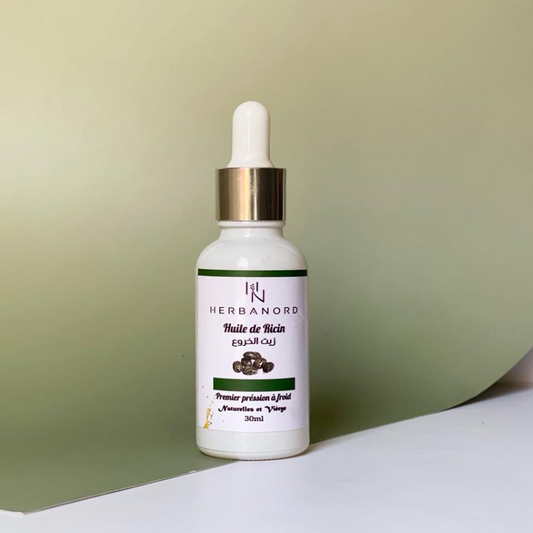 🌰 Huile de Ricin Cosmétique – Fortifiante et Réparatrice