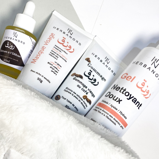 Pack Ronaq – Rituel Complet pour une Peau Éclatante + 🎁 + Une trousse Herbanord offerte