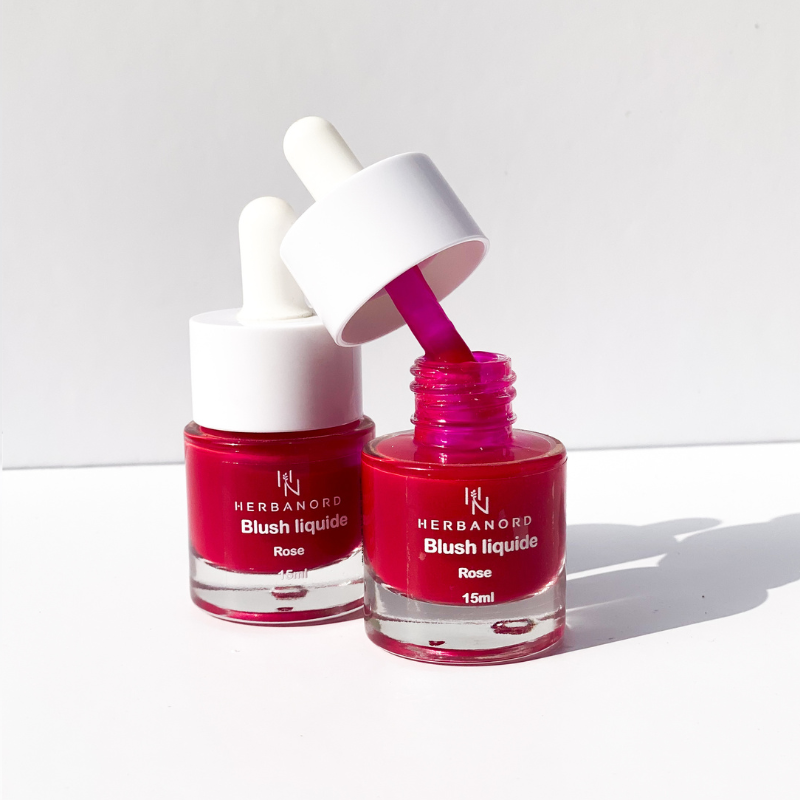 Blush Hydratant à l’Aloe Vera – Rose & Rouge Pêche
