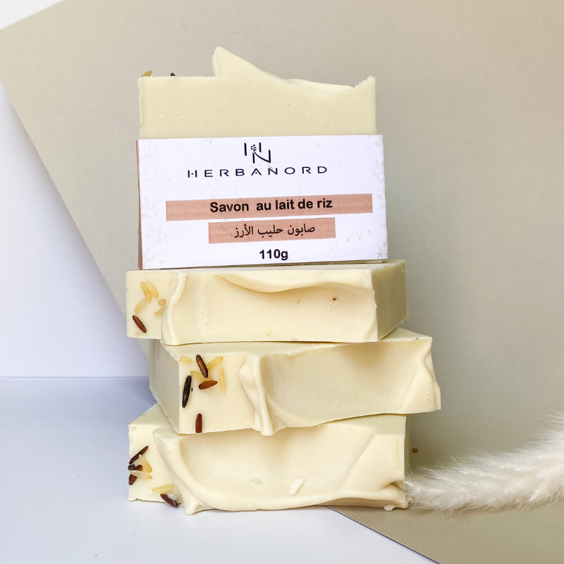 savon lait de riz