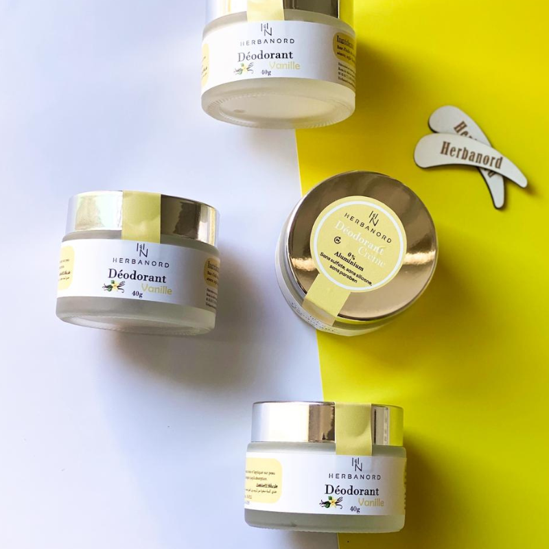 Déodorant crème Naturel vanille 🍦