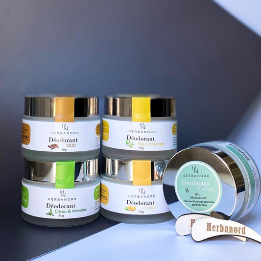 Pack 4 déodorants + 1 déodorant offert