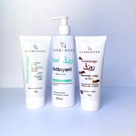 Pack رونق – Rituel Complet pour une Peau Éclatante