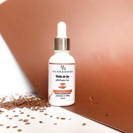 Huile de Lin Cosmétique – Régénérante, Apaisante et 100 % Naturelle