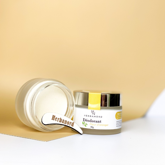 Déodorant crème Naturel fleur d'oranger 🌼