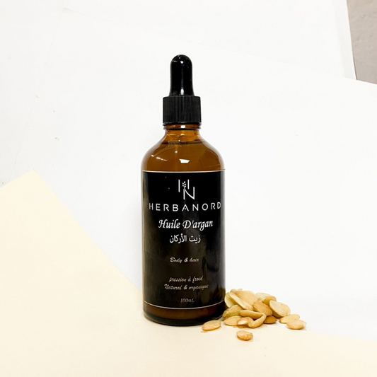 Huile d’Argan Cosmétique – Pressée à Froid, 100 % Pure et Naturelle