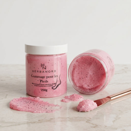 Gommage Réparateur Pieds — Douceur Soin Intense