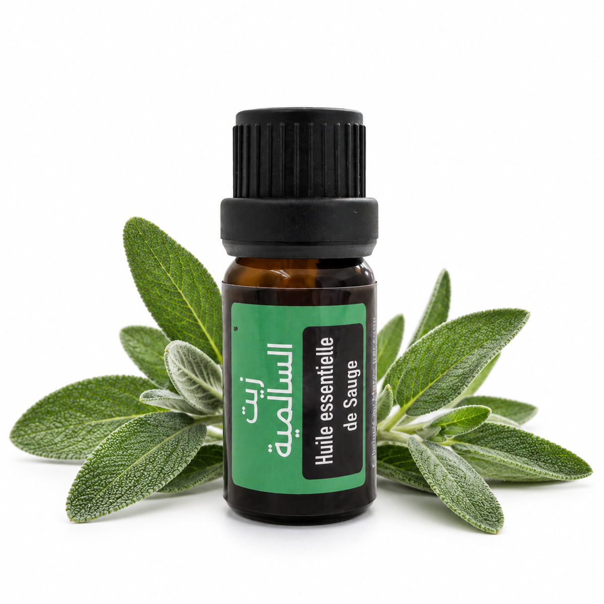Huile essentielle de sauge -100 % pure et naturelle