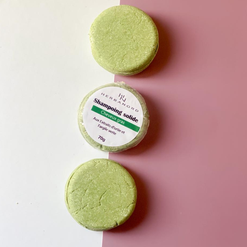 🧼 Shampoing Solide Naturel – Deux Formules Adaptées à Vos Cheveux