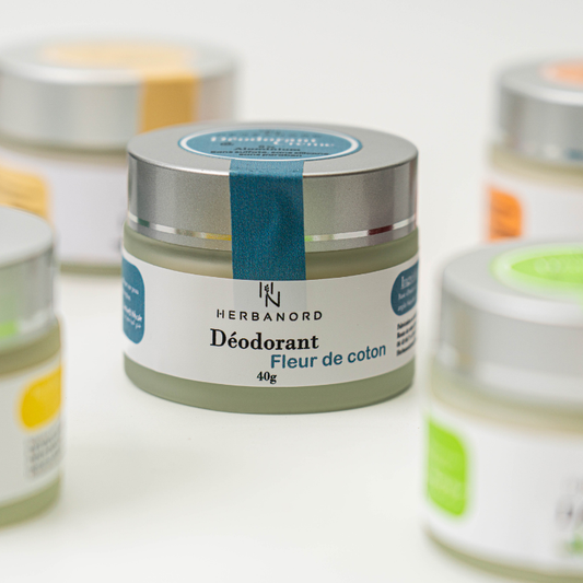 Déodorant crème Naturel fleur de coton 🧺