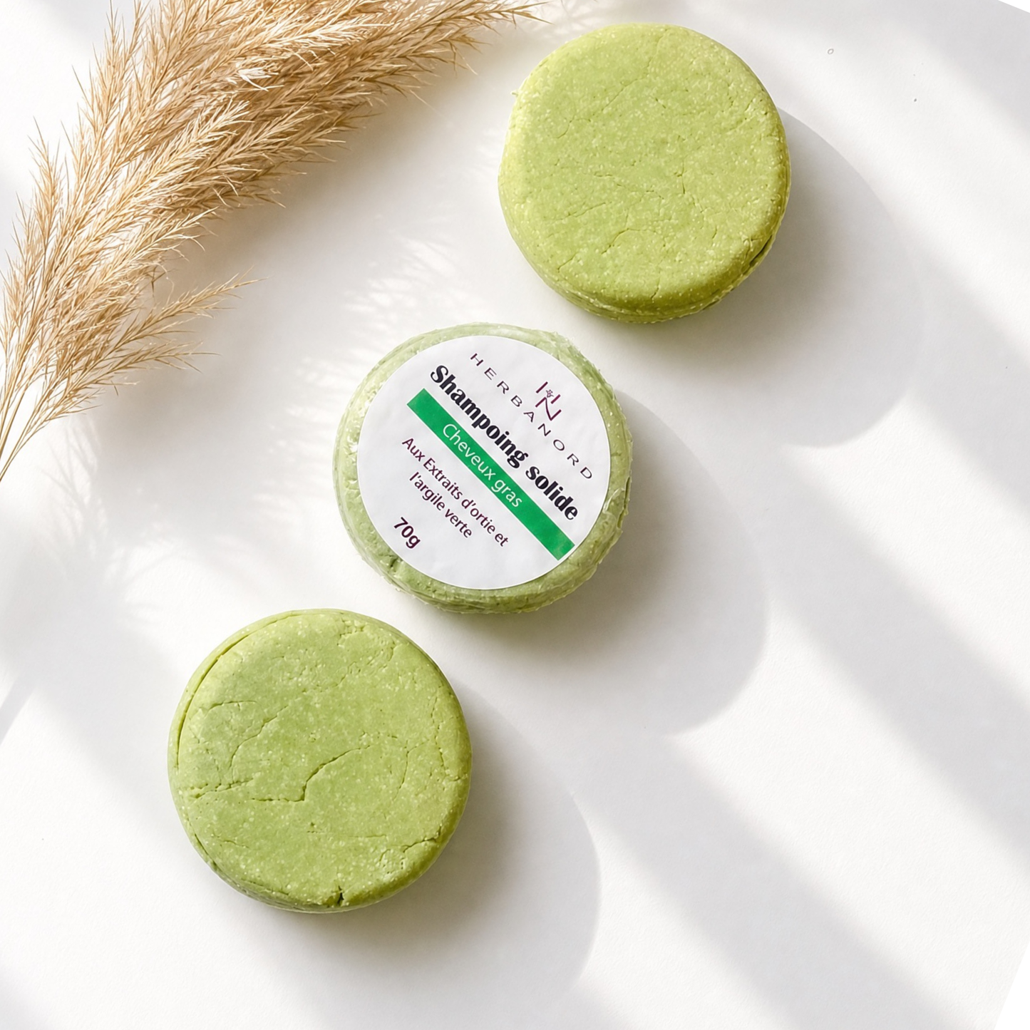 🧼 Shampoing Solide Naturel – Deux Formules Adaptées à Vos Cheveux
