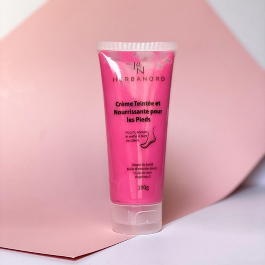 🦶 Crème Teintée &amp; Nourrissante pour les Pieds – “Pieds de Velours”
