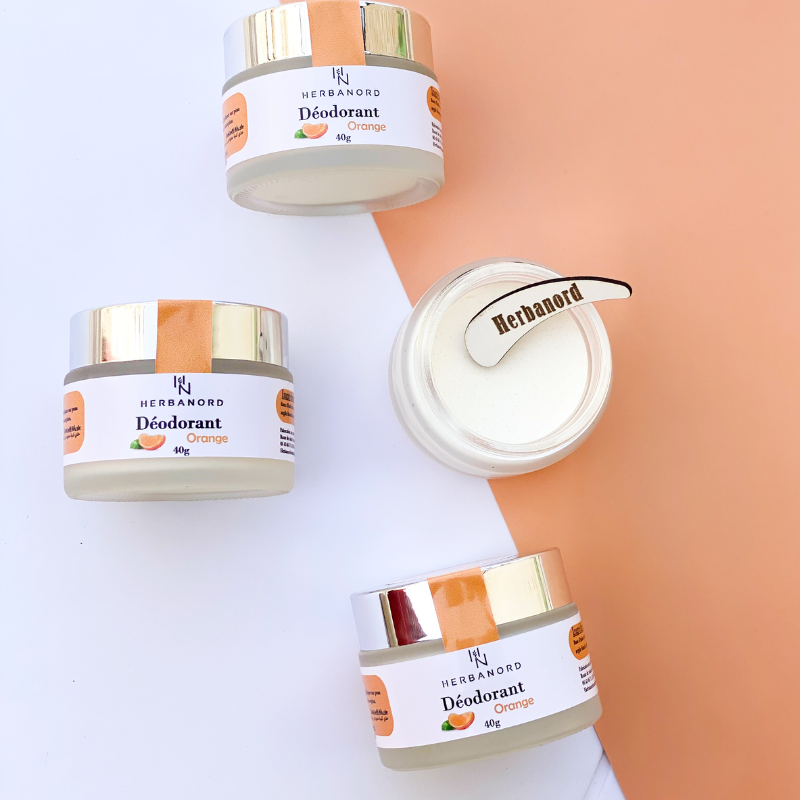 Déodorant crème Naturel orange 🍊