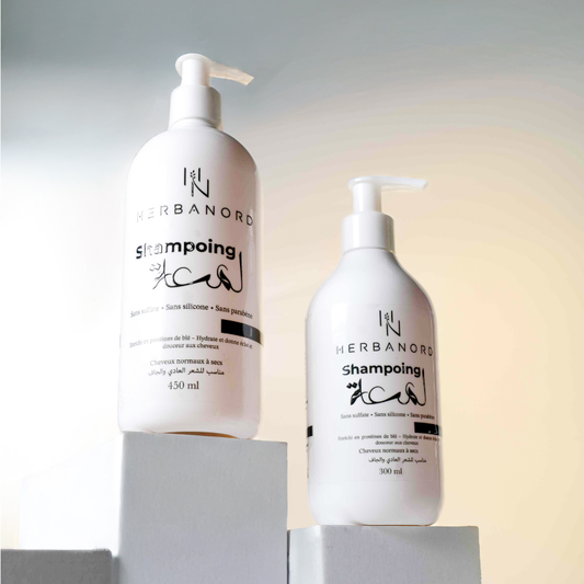 Shampooing Liquide “Lamâa” – Douceur &amp et Éclat Naturels