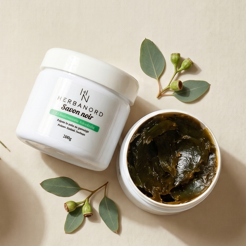 🖤 Savon Noir Naturel – Soin Purifiant et Adoucissant