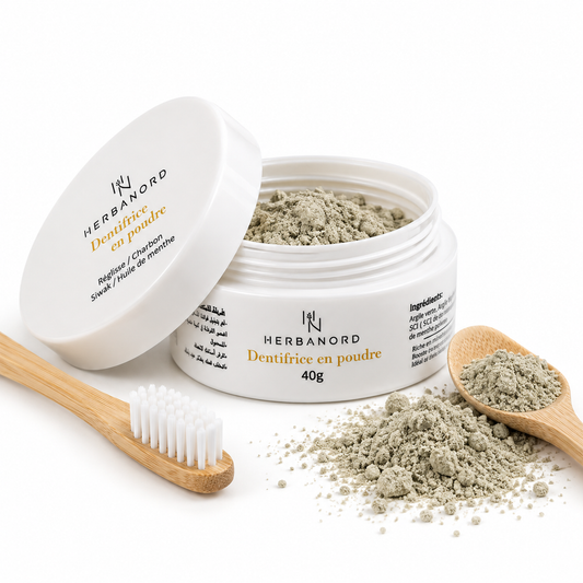 Dentifrice en Poudre Naturel – Fraîcheur et Soin au Naturel 🌿