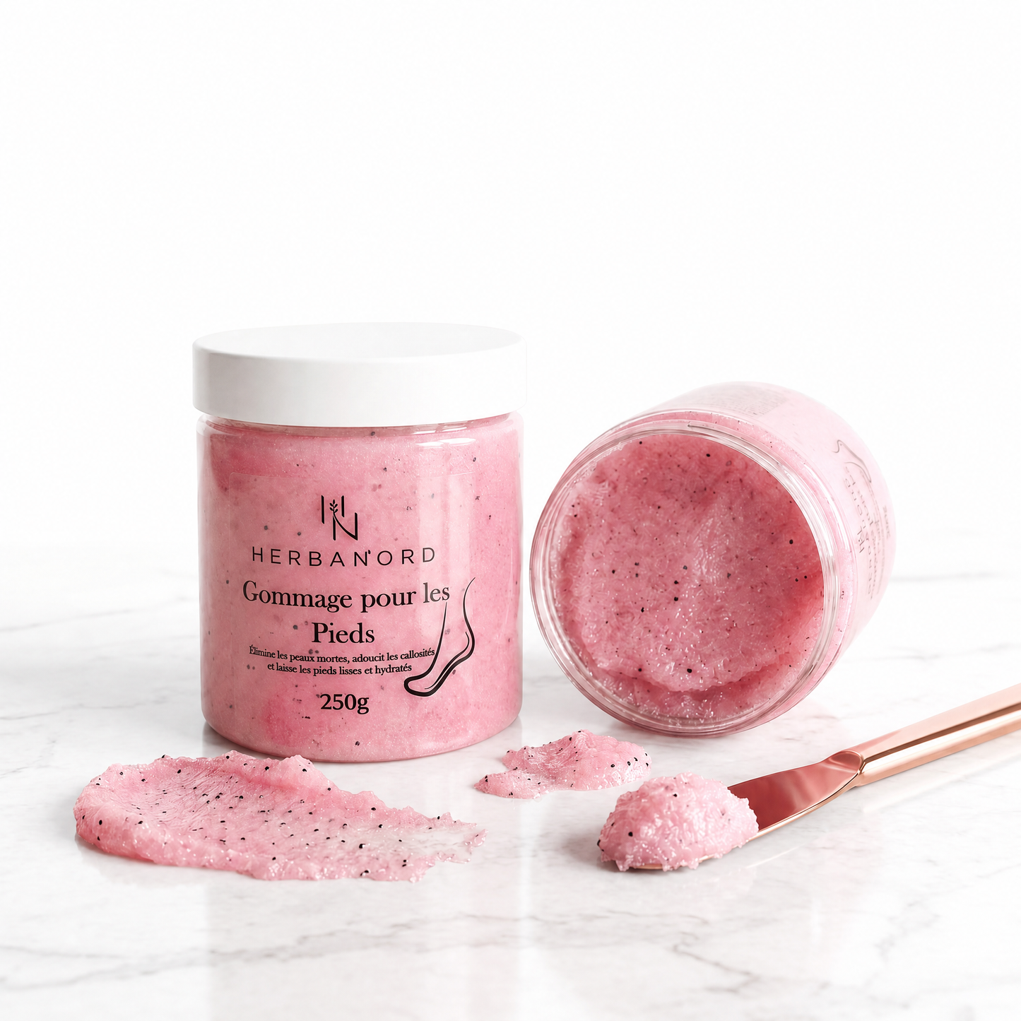 Pack Soin Complet des Pieds — Gommage et Crème