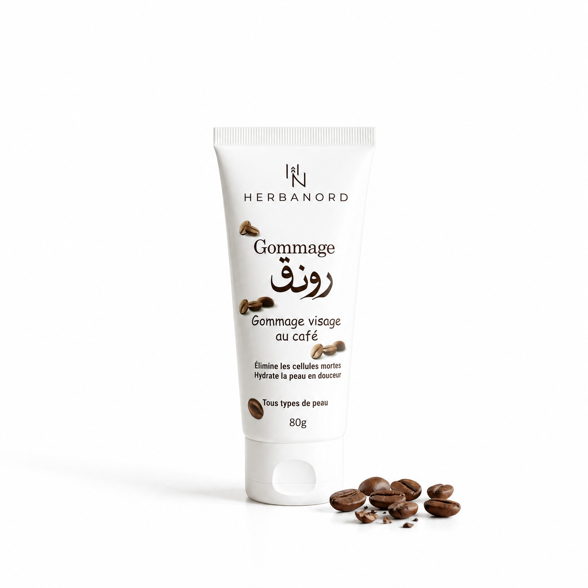 Gommage Visage au Café Naturel — Exfoliant Doux et Éclat du Teint