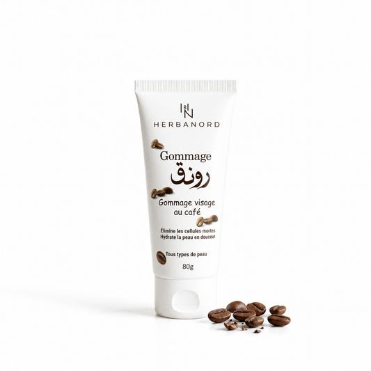 Gommage Visage au Café Naturel — Exfoliant Doux et Éclat du Teint