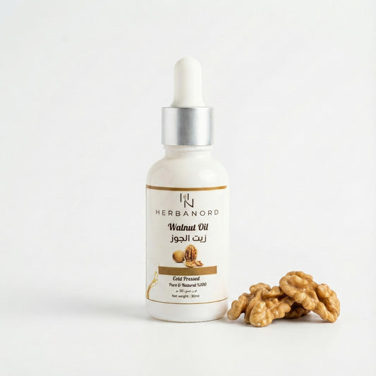Huile de Noix Pure Pressée à Froid – Nutrition Intense Peau et Cheveux