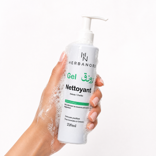 Gel Nettoyant Purifiant – Peaux Mixtes à Grasses (Acide Salicylique & Thé Vert)