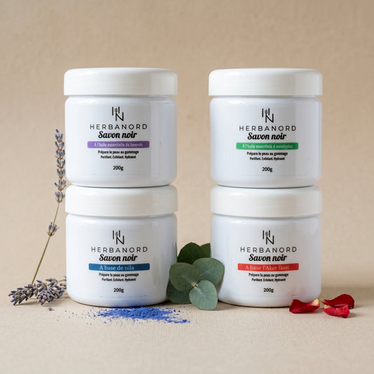 🖤 Savon Noir Naturel – Soin Purifiant et Adoucissant