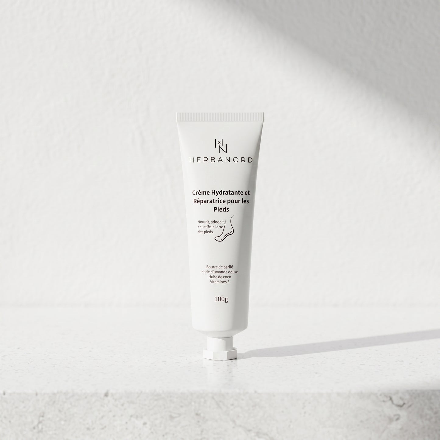 🦶 Crème Teintée &amp; Nourrissante pour les Pieds – “Pieds de Velours”