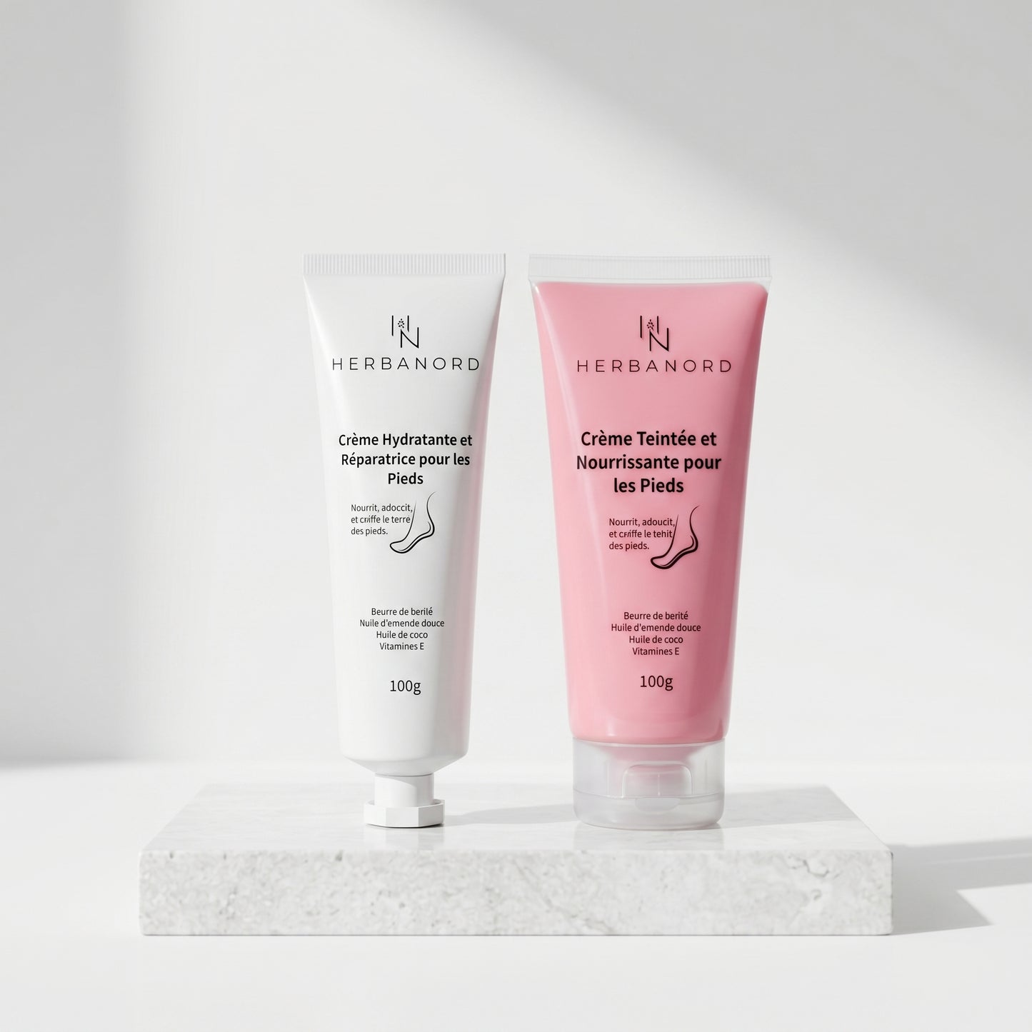 Pack Soin Complet des Pieds — Gommage et Crème